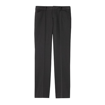 ピンストライプセンタープレスパンツ