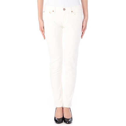 ホワイトデニムパンツ