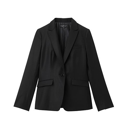 テーラード1ボタンジャケット