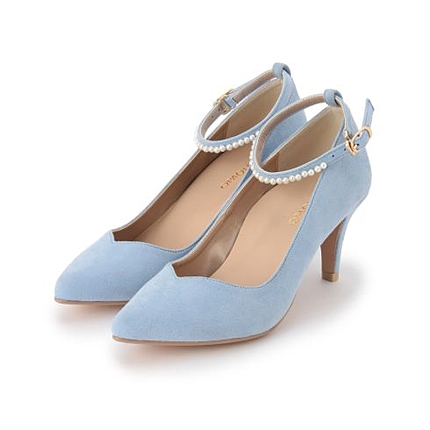 2WAYパールストラップパンプス