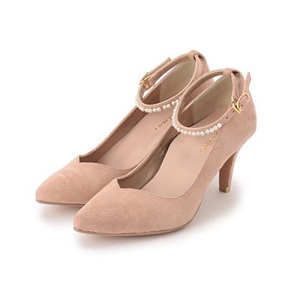 2WAYパールストラップパンプス