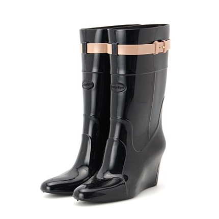 ウエッジレインブーツ