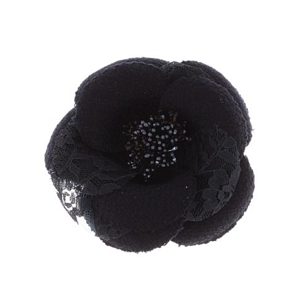 フラワーレース使いコサージュ