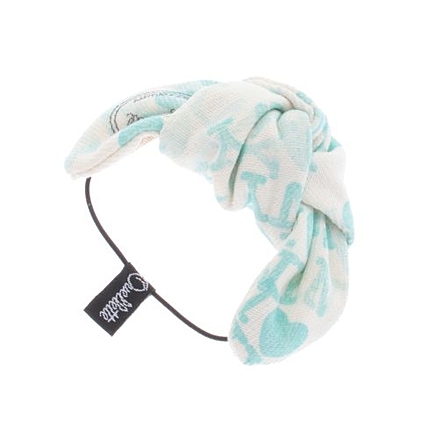 Jenniffer Ouellette かすれロゴ結びポニー