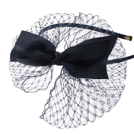 Jennifer Ouellette チュールリボンカチューシャ