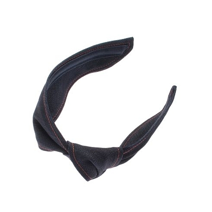 Jenniffer Ouellette デニムステッチカチューシャ