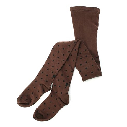 ドット&リボンタイツ