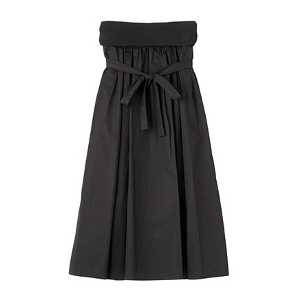 SRIC リブ切り替えベアワンピース