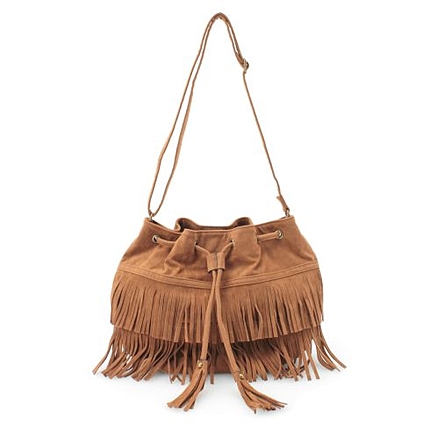 フリンジショルダーバッグ