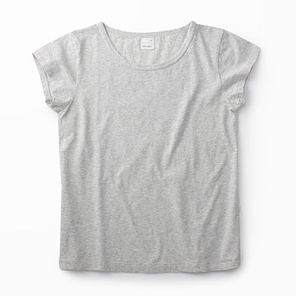 French Sleeve American Cotton T-shirt WO