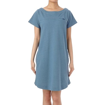 裏毛スウェットサックワンピース