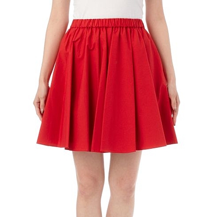 タイプライターギャザースカート