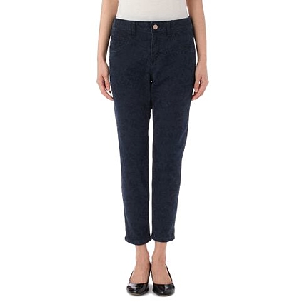 柄デニムパンツ