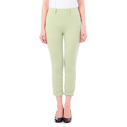 裾ギャザースウェットパンツ