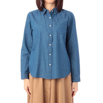 ベーシックデニムシャツ