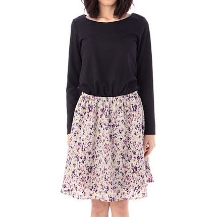 カモフラワー切り替えワンピース