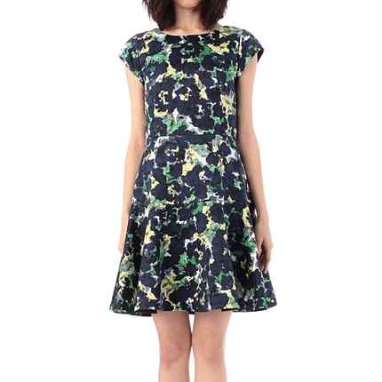 フラワーグログランワンピース