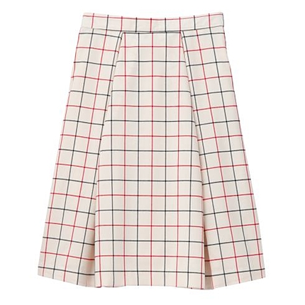 タックウィンドペンチェックスカート
