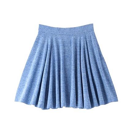 杢調フレアミニスカート