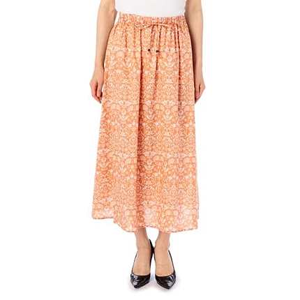 エスニックプリントスカート