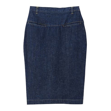 ネップデニムペンシルスカート