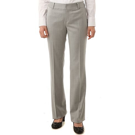 シルク混ストレッチパンツ