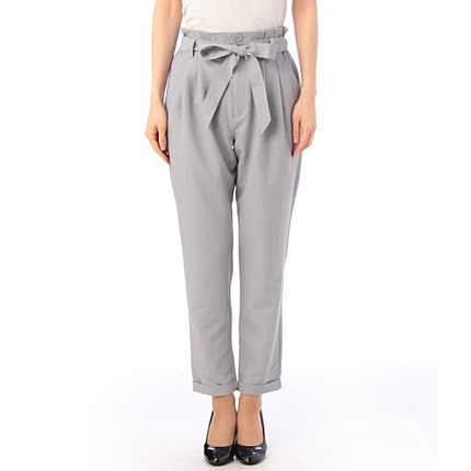 タックハイウエストパンツ