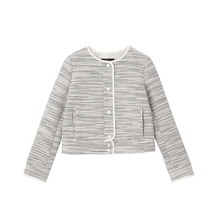 ウェーブスラブツイードジャケット