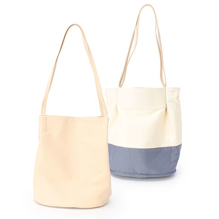 合皮リバーシブルトートバッグ