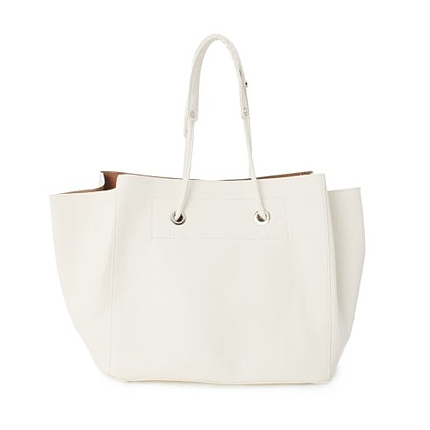 レザー調A4トートバッグ