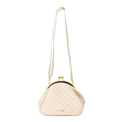 がま口キルトショルダーバッグ