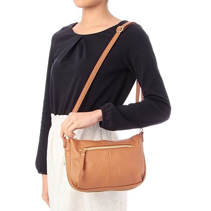 マチZIPミニショルダーバッグ