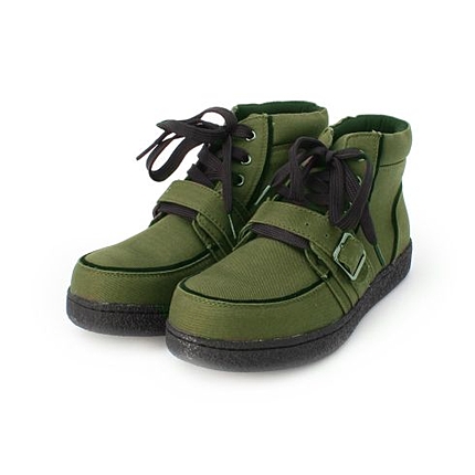 レースアップハイカットシューズ