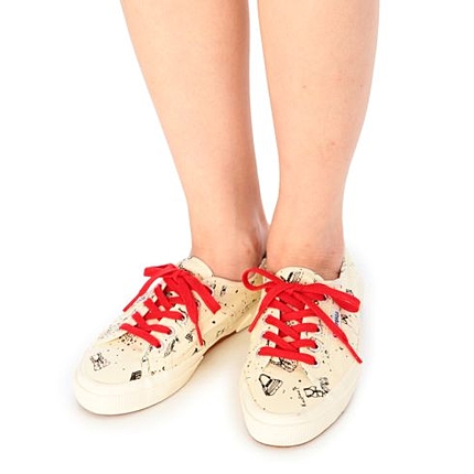 SUPERGA Kristina Tiマニアプリント別注スニーカー