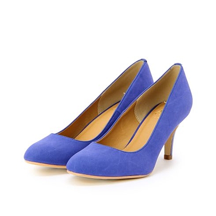 ラウンドトゥハイヒールパンプス