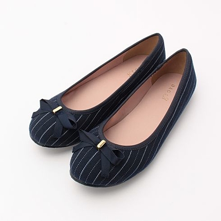 リボンバレエシューズ