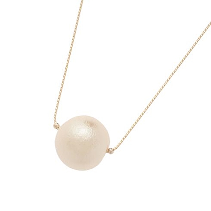 ボールワントップネックレス