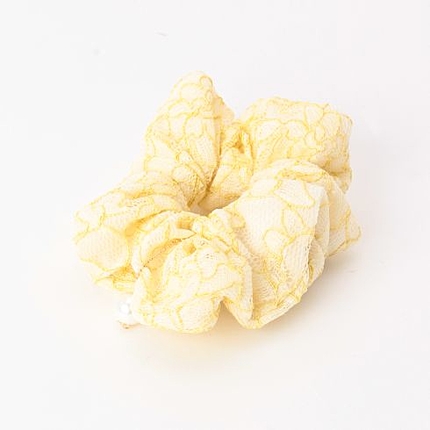 パールチャームレースシュシュ