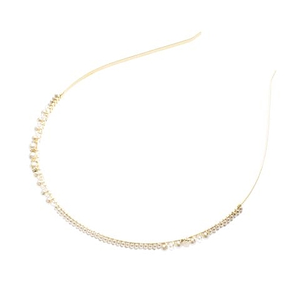 2ラインミニパールカチューシャ