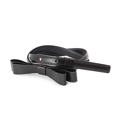 牛革リボンベルト