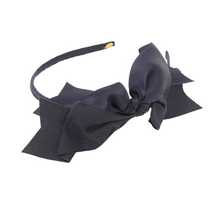 Jennifer Ouellette 異素材使いリボンカチューシャ