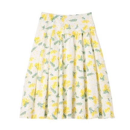 ◆【20周年別注アイテム】MUVEIL ミモザフレアスカート