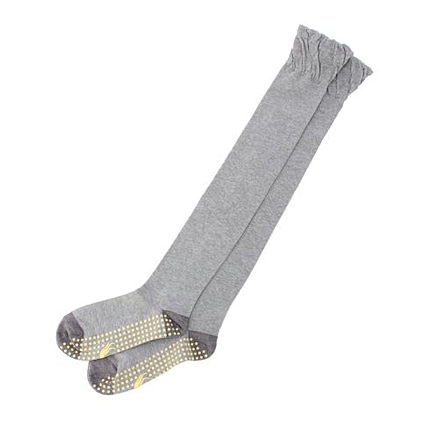 ギャザーデザインハイソックス