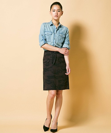 LightWeightDenimブラウス