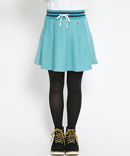 X-girl×CHAMPION REVERSE WEAVE(R) FLARED SKIRT