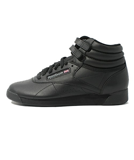ウィメンズ リーボック フリースタイル ブラック Reebok CLASSIC FREESTYLE HI-Black(2240)