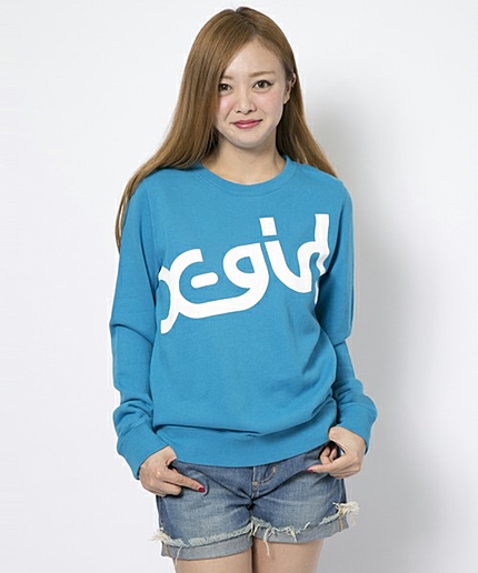 【mini3月号掲載】VARIOUS SWEAT CREW NECK TOP