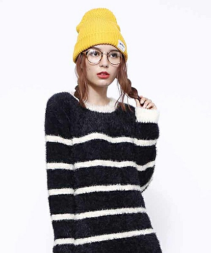 BASIC KNITTED CAP　（ニットキャップ/ビーニー/無地）