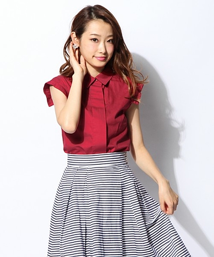 ブロードノースリーブシャツ