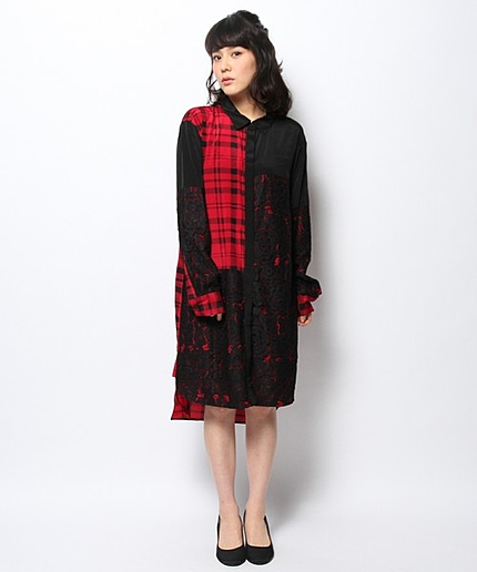 CATRINAPLAIDPRINTStCDCワンピース